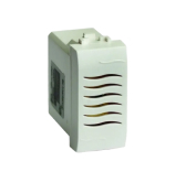 Зуммер 220V, белый, 1мод. Зуммер 220V, белый, 1мод.