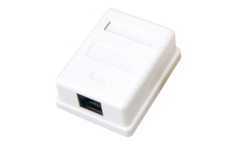 Рoзетка компьютерная внешняя REXANT 1-порт RJ-45 (8P8C) 03-0121 Рoзетка компьютерная внешняя REXANT 1-порт RJ-45 (8P8C) 03-0121